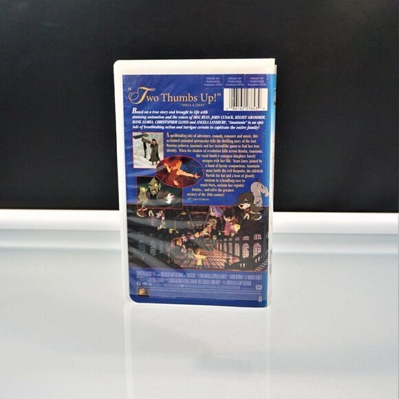 Anastasia VHS 1997 Clamshell 20th Century Fox Classic Animated Movie - Picture 4 of 6